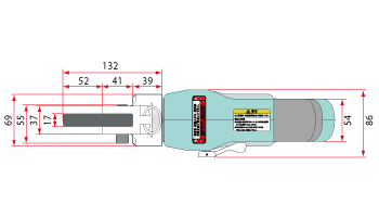 Cordless Swager size diagram 1